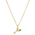 Gold-Dipped Charm Necklaces